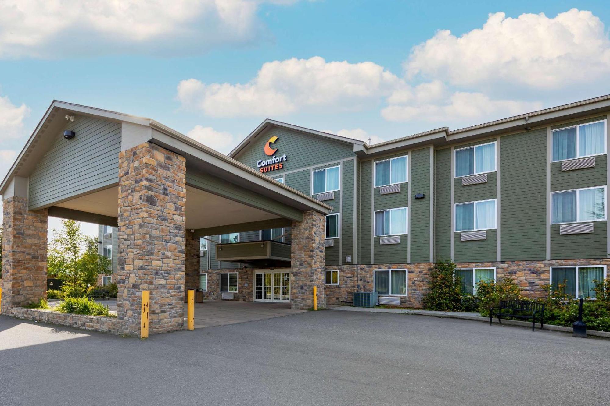 Comfort Suites Anchorage International Airport Bagian luar foto