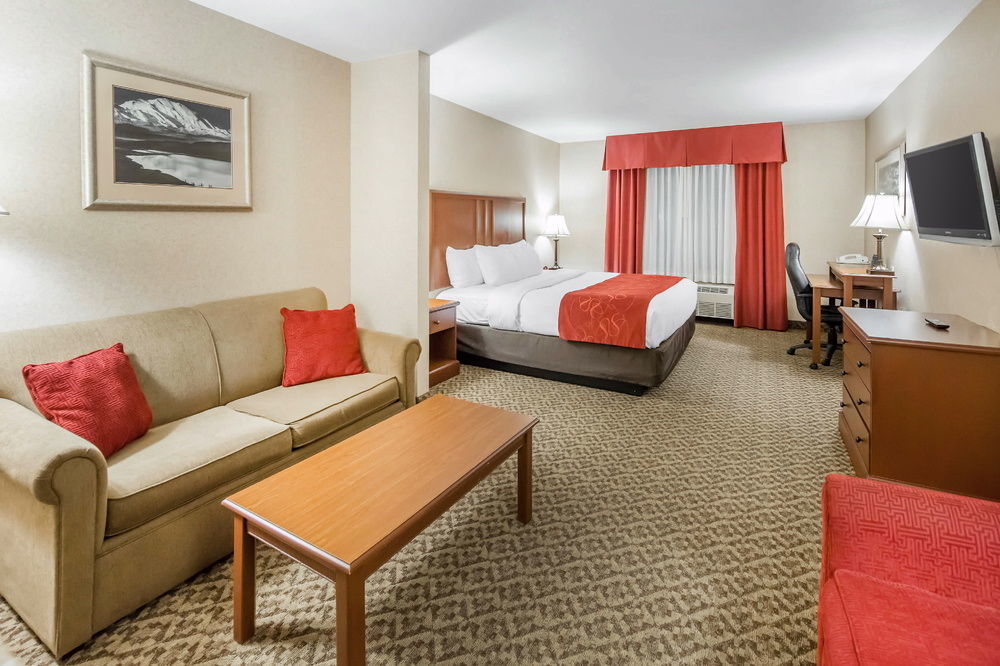 Comfort Suites Anchorage International Airport Bagian luar foto
